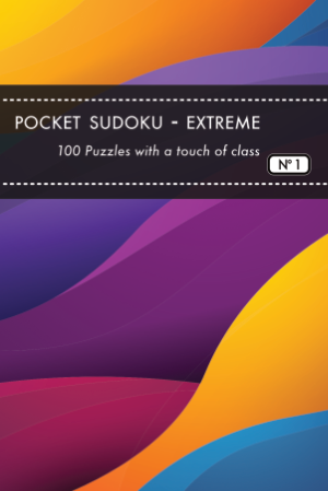 Pocket Sudoku Extreme No 1