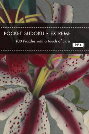 Pocket Sudoku Extreme No 4