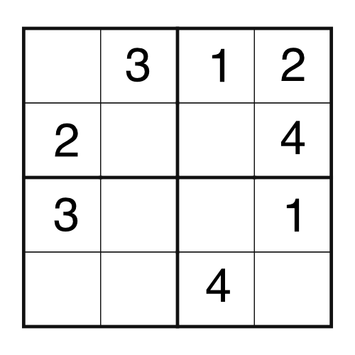 Sudoku From Scratch 1 - Puzzle