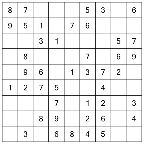 compile classic 9x9 sudoku puzzles