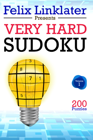 Felix Linklater Presents Very Hard Sudoku Vol 1 Cover