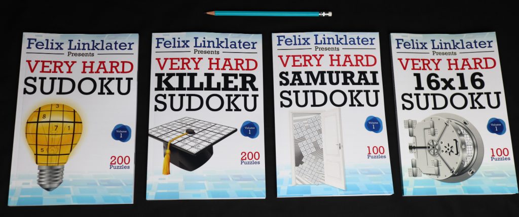 Set of Four Felix Linklater Presents Books