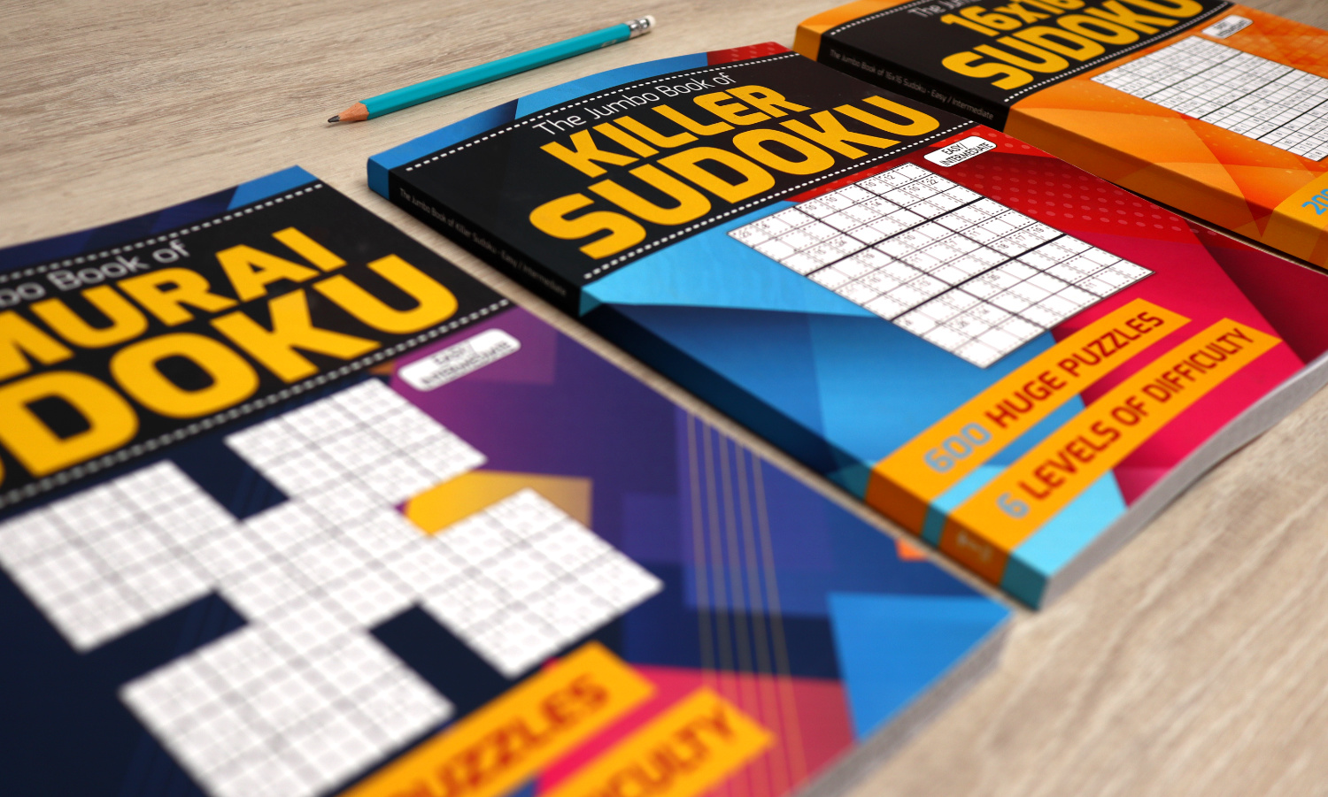 The Jumbo Book of Killer Sudoku — Intermediate to Hard - Puzzle Genius