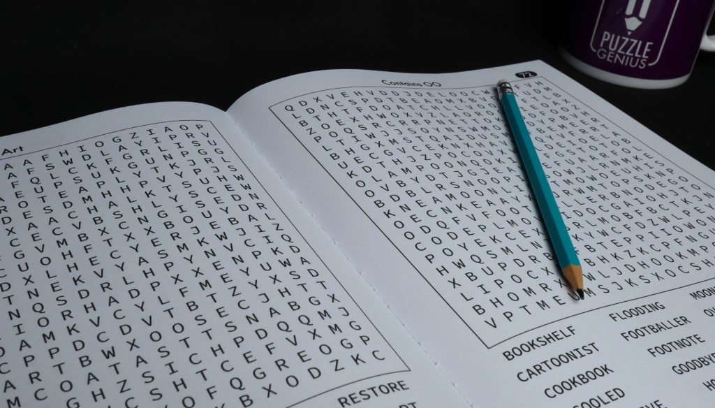 Large Print Word Search Interior