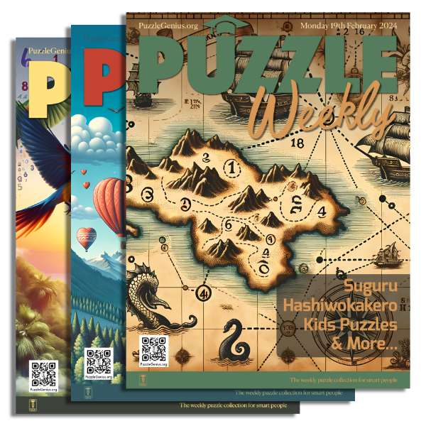 Puzzle Weekly Issues 19, 20, and 21