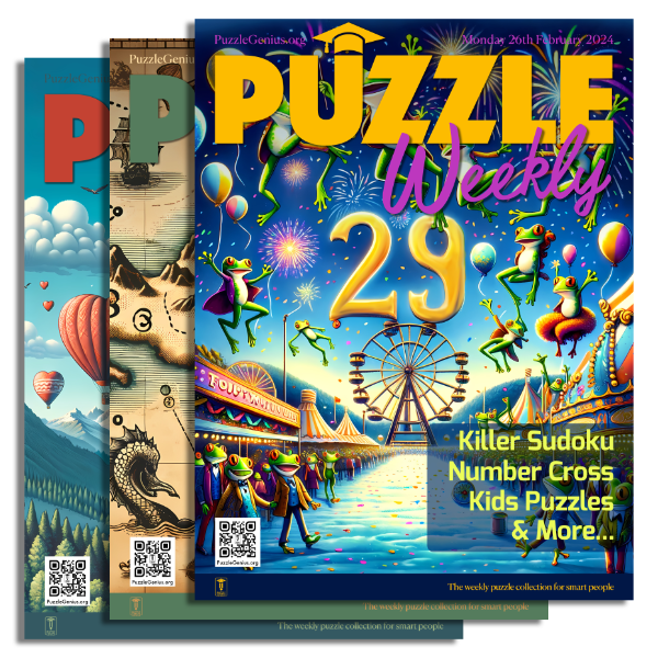 Puzzle Weekly Issues 20, 21, and 22