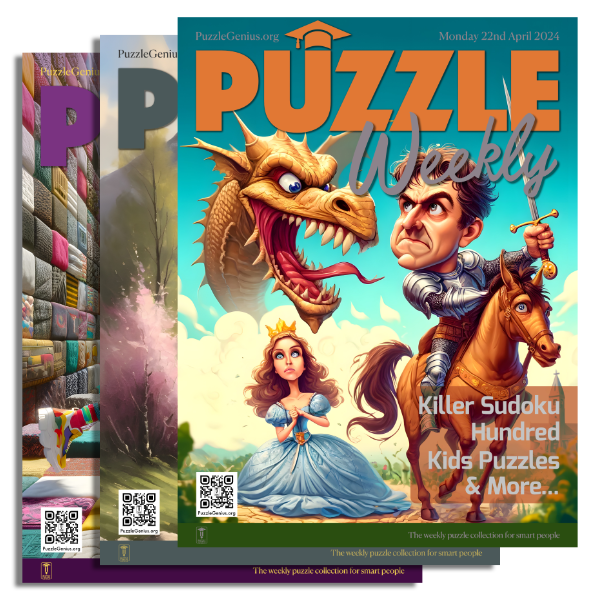Puzzle Weekly Issues 30, 29 and 28