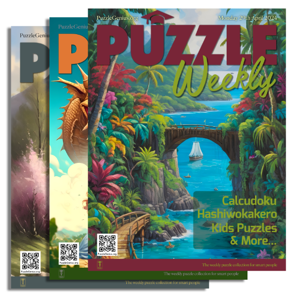 Puzzle Weekly Issues 31, 30 and 29