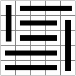 Solution to the example Line Segment puzzle