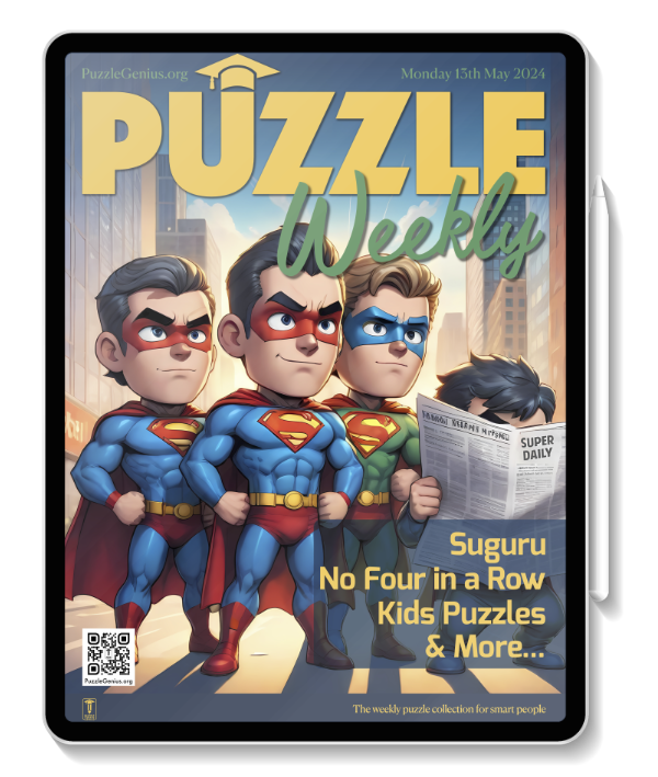 Puzzle Weekly on an iPad