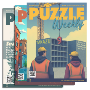 Puzzle Weekly Issues 60, 59, and 58