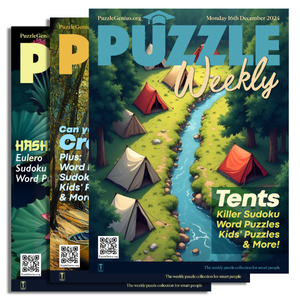 Puzzle Weekly Issues 64, 63, and 62