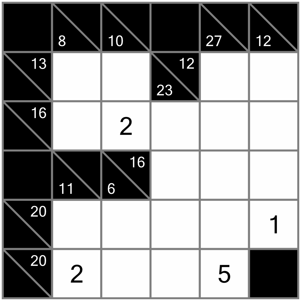 Kakuro - Puzzle Genius