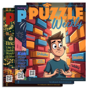 Puzzle Weekly Issues 67, 66, and 65