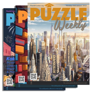 Puzzle Weekly Issues 68, 67, and 66