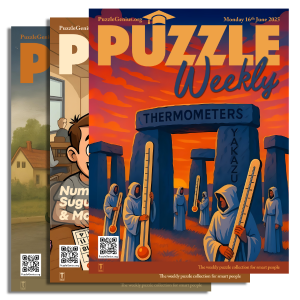 Puzzle Weekly Issues 90, 89, and 88 - Cover