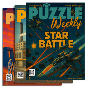 Puzzle Weekly Issues 92, 91, and 90 – Cover