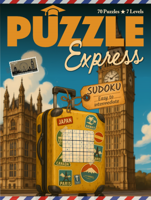 Puzzle Express Volume #1 Sudoku Easy Intermediate - Cover