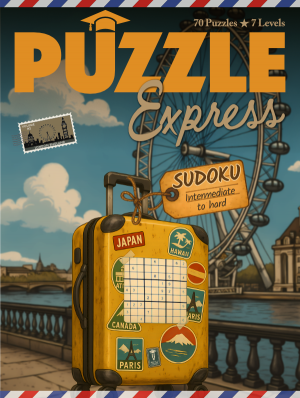 Puzzle Express Volume #2 Sudoku Intermediate Hard - Cover