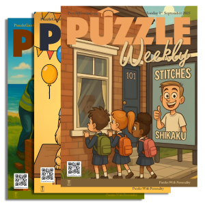 Puzzle Weekly Issues 101, 100, and 99 – Cover