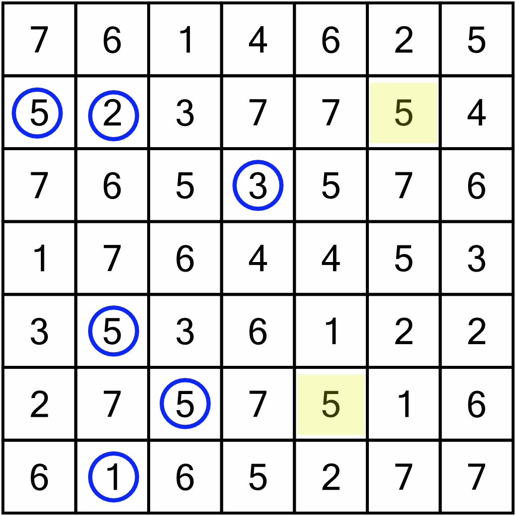 Hitori worked example 3