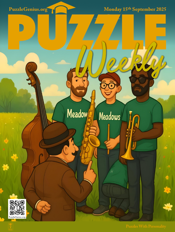 Puzzle Weekly, Issue 103, 15th September 2025 - Cover