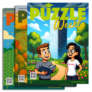 Puzzle Weekly Issues 106, 105, and 104 - Cover