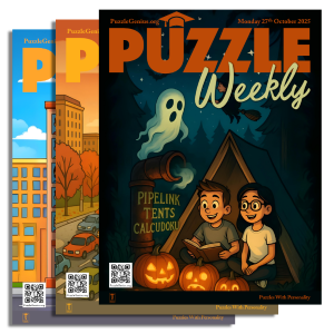 Puzzle Weekly Issues 109, 108, and 107 - Cover