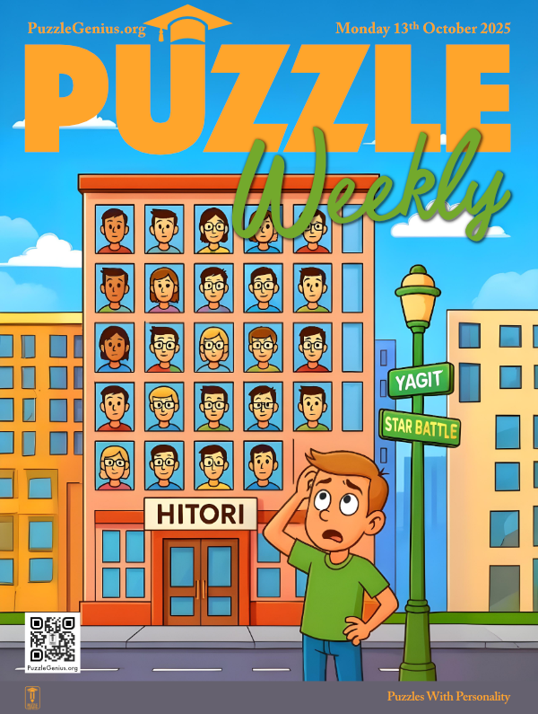 Puzzle Weekly, Issue 107, 13th October 2025 - Cover