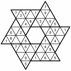 Hoshi - Easy Puzzle Example