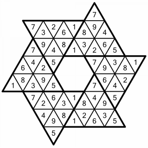 Hoshi - Easy Puzzle Example – The Solution