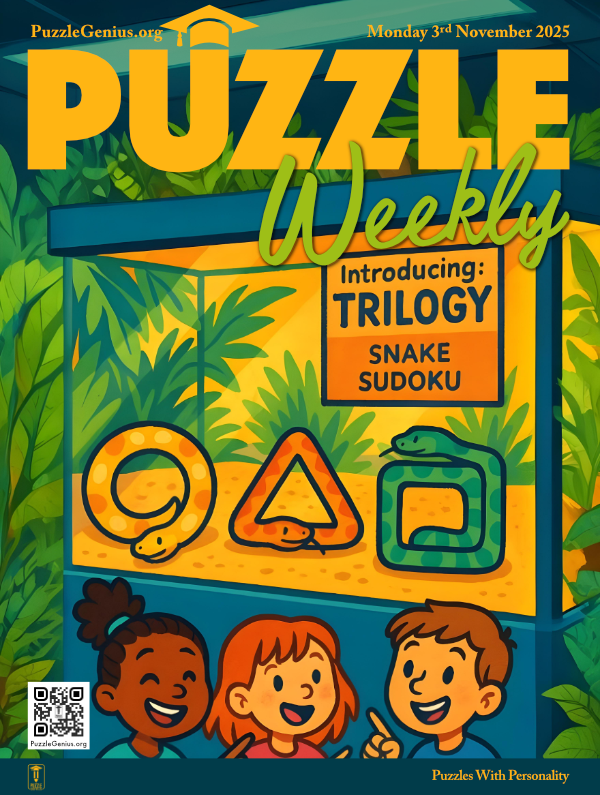 Puzzle Weekly, Issue 110, 3rd November 2025 - Cover