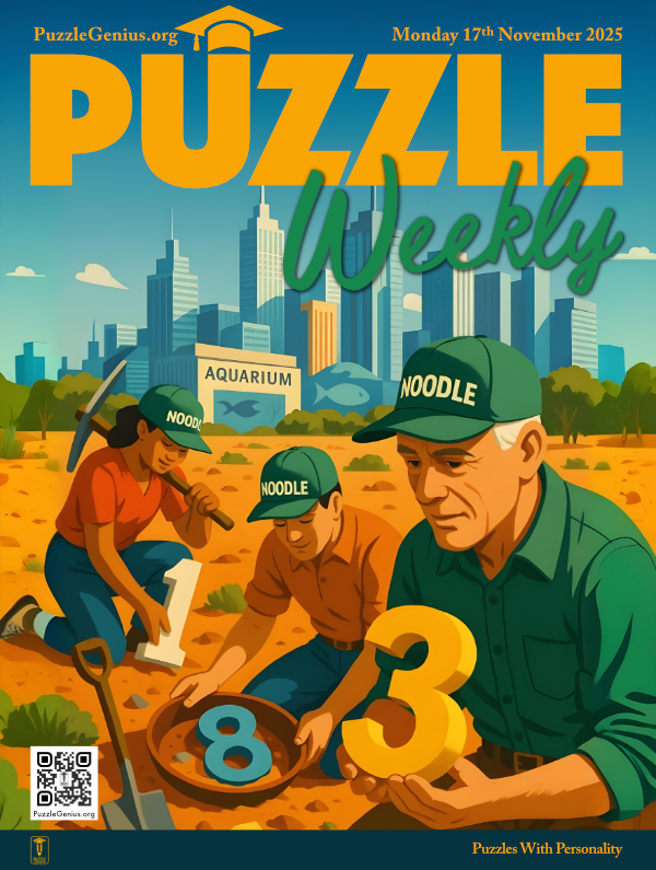Puzzle Weekly, Issue 112, 17th November 2025 – Cover