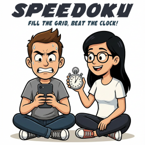 Pete and Dora playing Speedoku