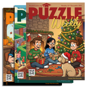 Puzzle Weekly Issues 117, 116, and 115 – Cover