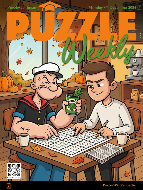 Puzzle Weekly, Issue 115, 8th December 2025 – Cover