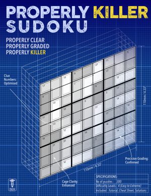 Properly Killer Sudoku - Front Cover