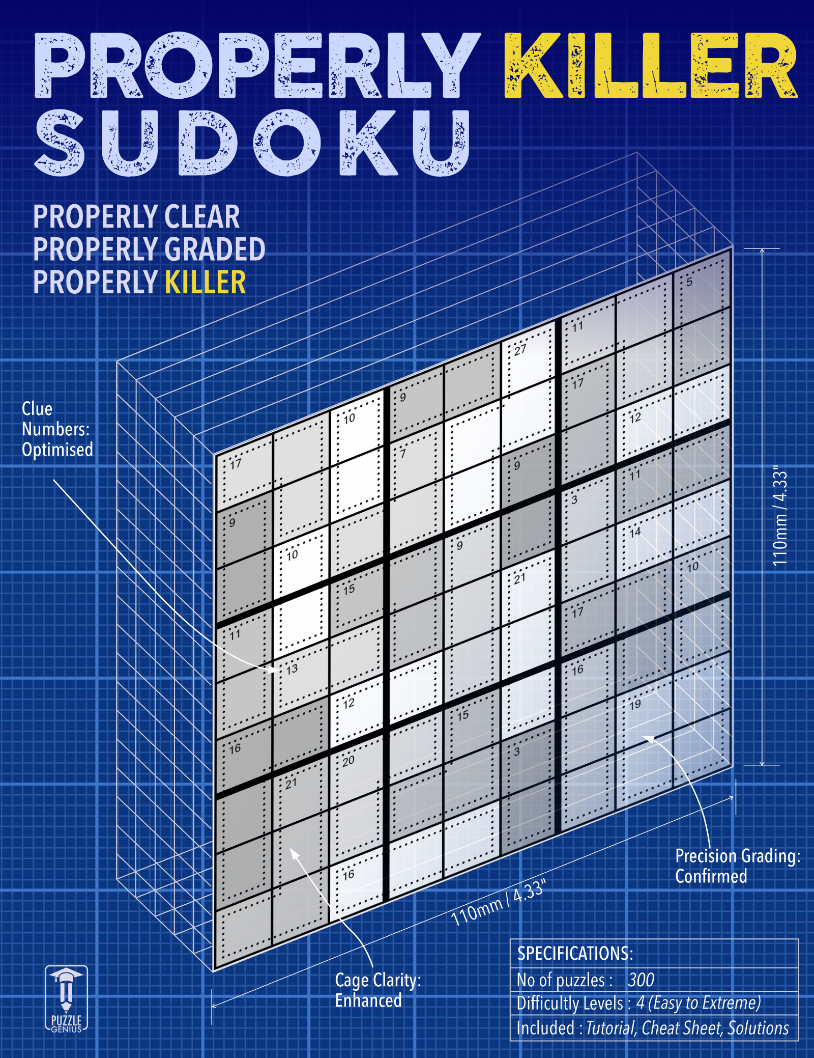 Properly Killer Sudoku - Front Cover